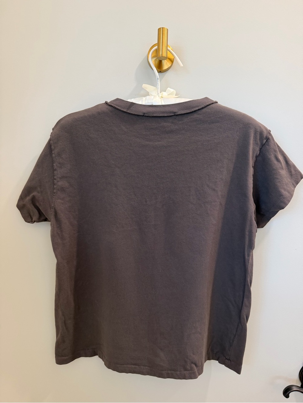 Anthropologie/Daydreamer Johnny Cash Graphic Tee - Gray with Multicolor Print - Picture 3 of 3